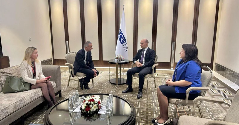 Qaya Məmmədov ATƏT Parlament Assambleyasının prezidenti ilə GÖRÜŞDÜ FOTO