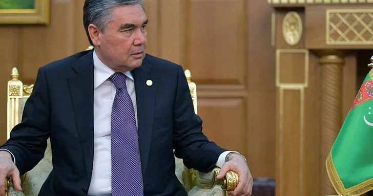 Бердымухамедов поздравил Ильхама Алиева с вхождением Азербайджана в центральноазиатское объединение