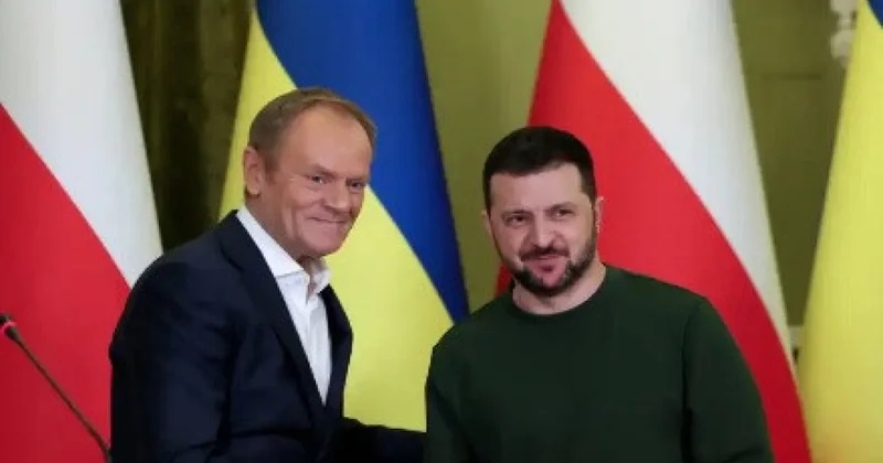 Zelenski: Təxribatlara qarşı Ukrayna Polşa birgə qrupu yaradılacaq