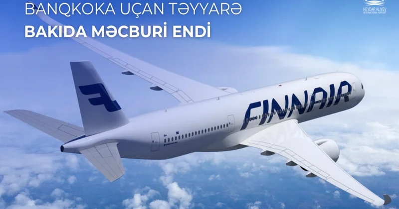 Banqkoka uçan təyyarə Bakıda məcburi eniş edib