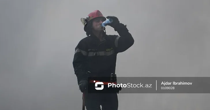 Пожар в Сумгайыте: супруги отравились угарным газом