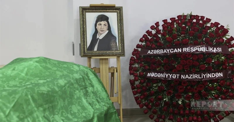 Roza Cəlilova dəfn olundu Fotolar Yenilənib