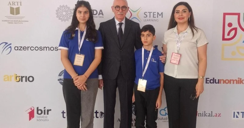 “Gənc istedadlar” liseyinin iki şagirdi “SAF 2025”in qalibidir