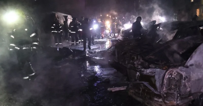 Ukraynaya növbəti dron hücumu 36 yaralı Fotolar