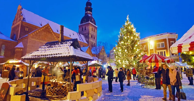 Рига признана бюджетной столицей европейских рождественских ярмарок