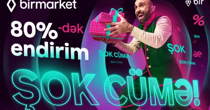 BİRMARKET də bütün məhsullara 80% dək endirim ŞOOOK CÜMƏ!