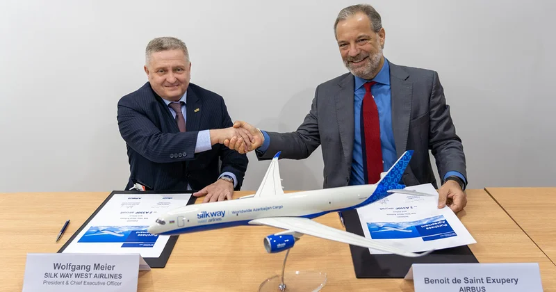 “Silk Way West Airlines” donanmasını genişləndirir Foto