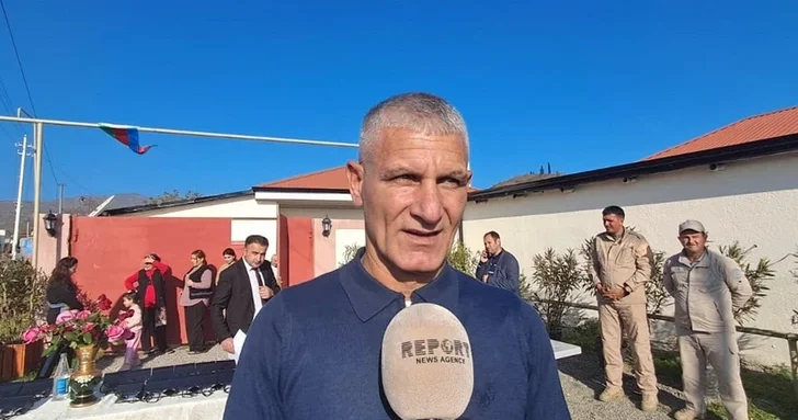 Житель села Сос: С большой радостью возвращаемся в родные дома