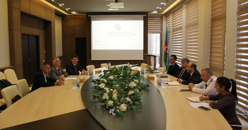 Dövlət Dəniz və Liman Agentliyində Avstriya nümayəndə heyəti ilə görüş keçirilib FOTOLAR