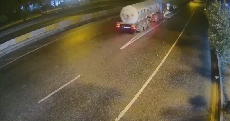 Moskva prospektində baş verən qəzanın ANBAAN VİDEOsu