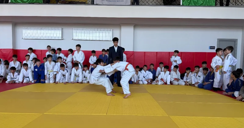 Qaxda cüdo üzrə rayonlararası turnirdə 120 idmançı mübarizə aparıb