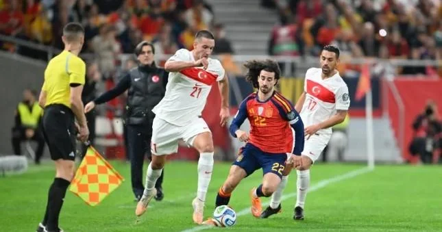 Türkiyənin İspaniya ilə heç heçəsi Video