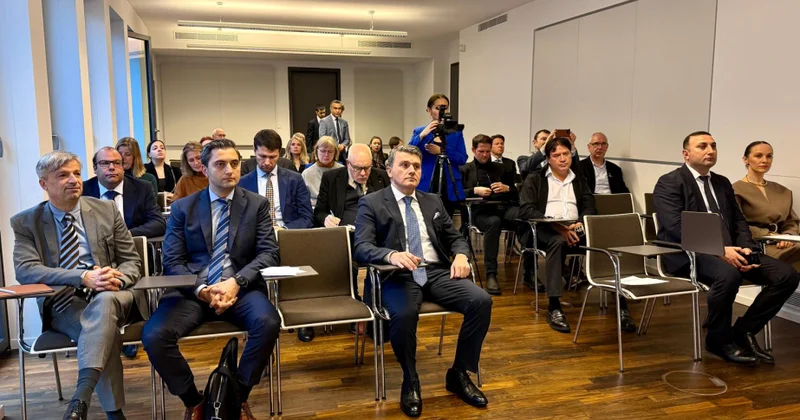 Berlində “Xəzər Qara dəniz Avropa Yaşıl Enerji Dəhlizi” layihəsi ilə bağlı təqdimat keçirilib