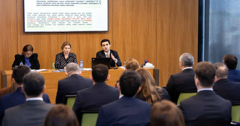 ƏƏSMN tabeliyindəki DOST Agentliyinin əməkdaşları üçün “İnformasiya əldə etmək hüququnun müdafiəsi” mövzusunda növbəti təlim keçirilib