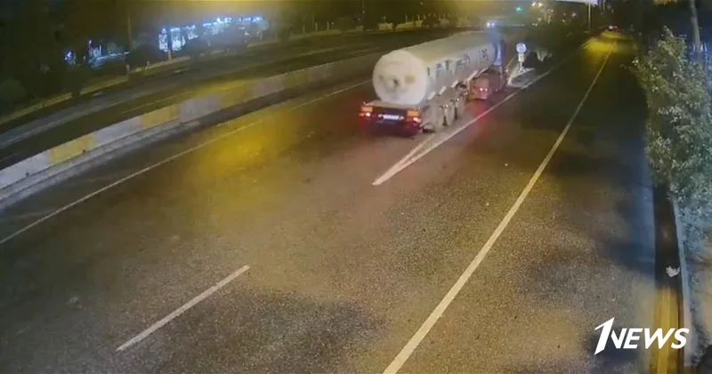 МВД напомнило водителям об ответственности при перевозке опасных грузов ВИДЕО