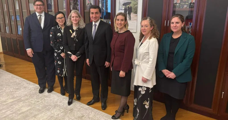 Hikmət Hacıyev və Alison Huker Azərbaycanla ABŞ arasında strateji tərəfdaşlığı müzakirə etdi