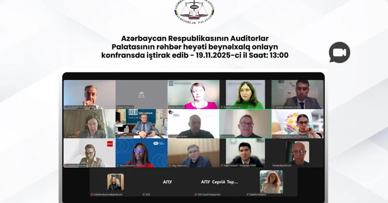 Auditorlar Palatasının nümayəndə heyəti Ukraynada beynəlxalq konfransda iştirak edib