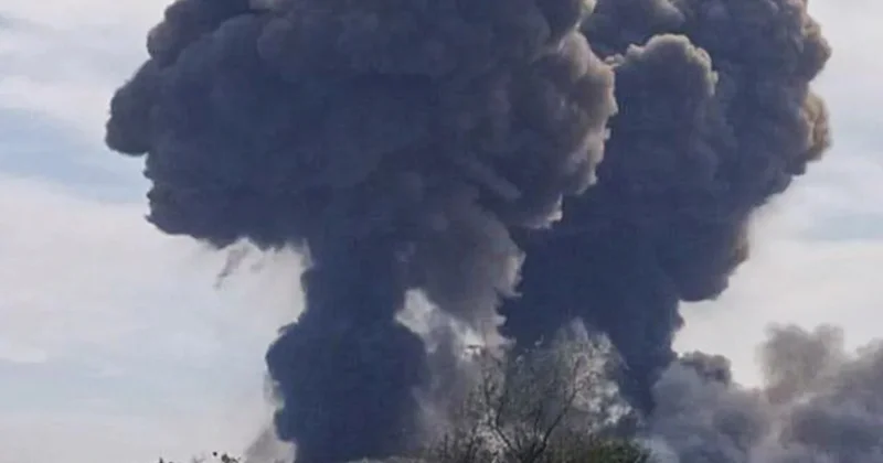 Взрывы у военного аэродрома в Крыму ВИДЕО