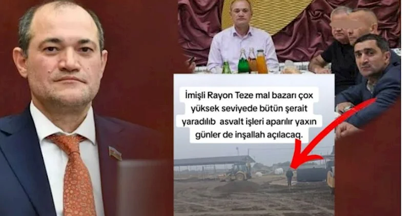 Deputata məxsus olduğu iddia edilən mal bazarı ilə bağlı YENİ DETALLAR ORTAYA ÇIXDI VİDEO