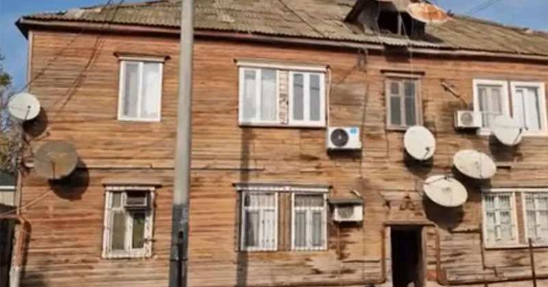 Sumqayıtdakı taxtalı evlər təhlükədə VİDEO