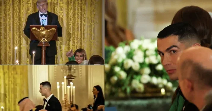 Tramp Ronaldo ilə görüşdə: Oğlum bundan sonra mənə daha çox hörmət edəcək VİDEO