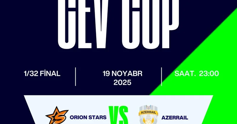 “AZERRAIL” klubu bu gün 1/32 final mərhələsinin cavab oyununa çıxacaq