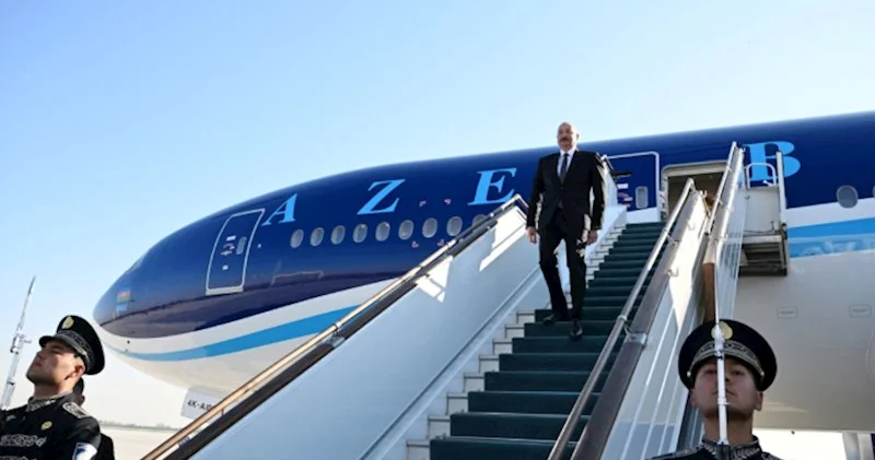 İlham Əliyevin Daşkəndə səfərindən eksklüziv görüntülər VİDEO