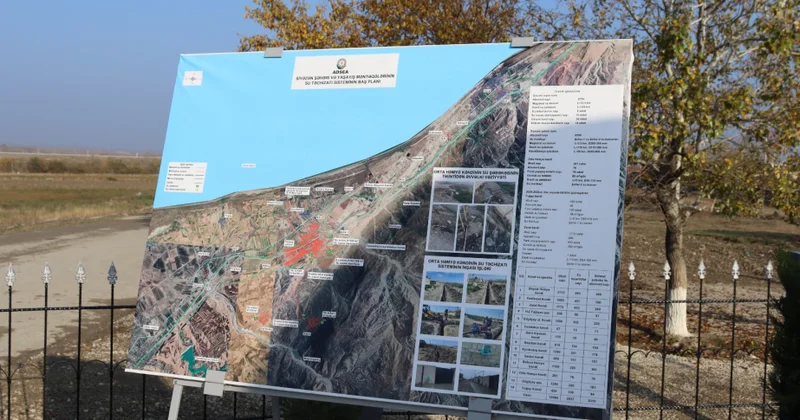 Siyəzənin Orta Həmyə kəndi fasiləsiz içməli su ilə təmin olunub