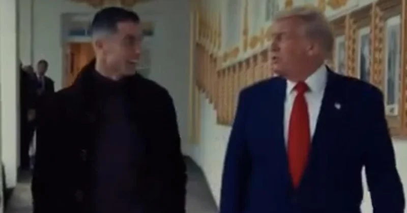 Ağ Ev Trampla Ronaldonun görüşündən görüntü yaydı Video