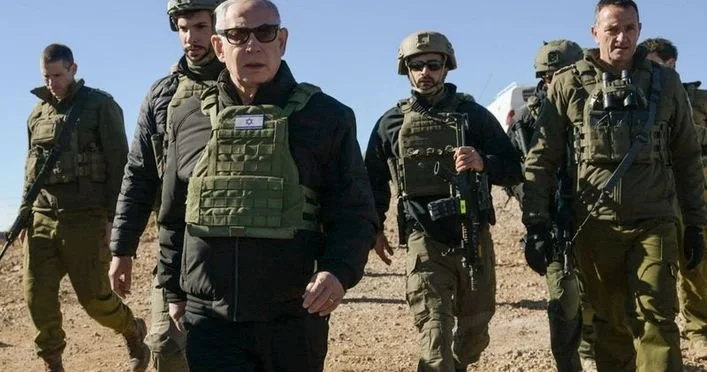 Netanyahu Suriyada işğal etdikləri bufer zonaya yollandı