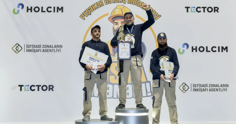 ® “Holcim Azərbaycan” ölkənin ən yaxşı ustasını seçib
