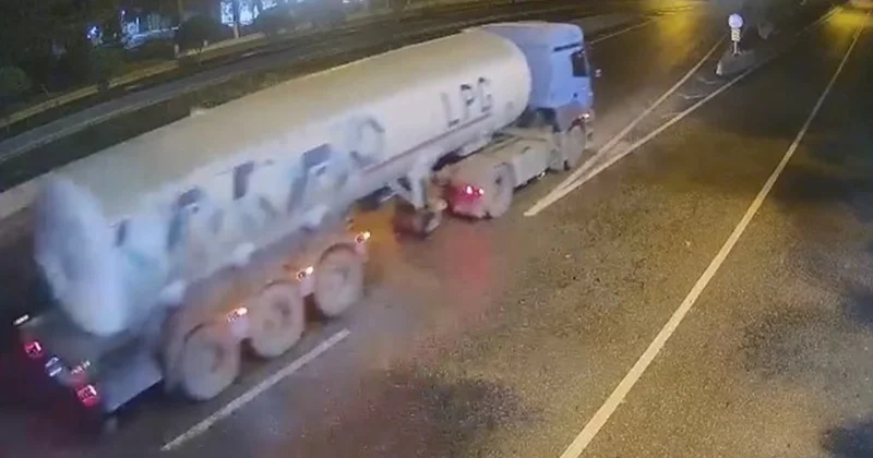 “20 Yanvar”dakı qəzanın görüntüsü Video Yenilənib