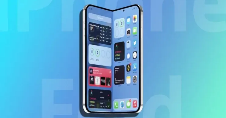 Yeni qatlana bilən iPhone nəhəng batareyası olacaq