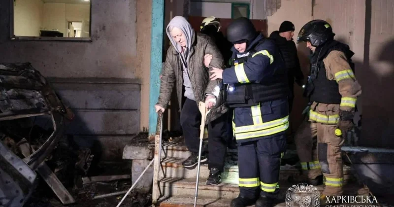Россия ударила по Харькову, здания разрушены, много пострадавших ФОТО