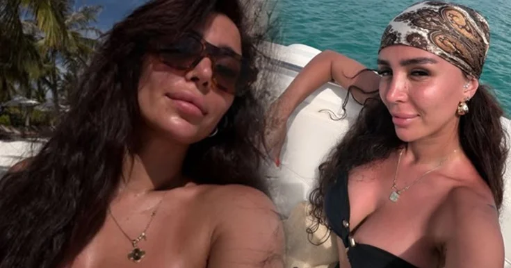 Renka Maldivdə belə dincəlir Vide+Fotolar