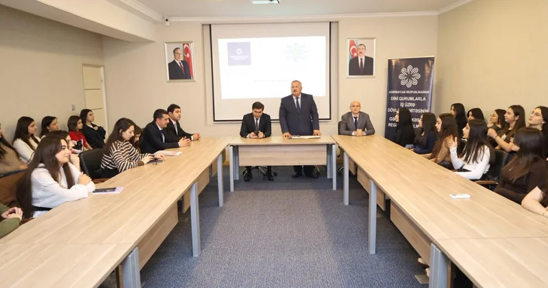 Gəncədə “Konstitusiyada din azadlığı” mövzusunda tədbir keçirilib