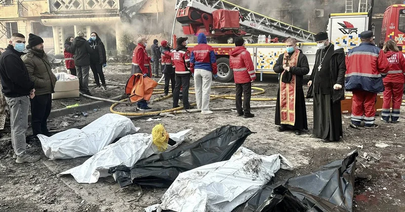 Ternopol da atəşə tutuldu 19 ölü, 66 yaralı