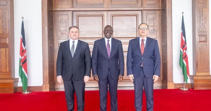 Президент Кении принял министра оборонной промышленности Азербайджана