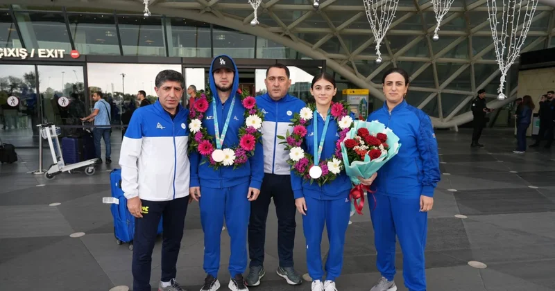 Taekvondo millimiz İslam Oyunlarından vətənə dönüb