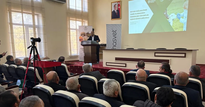 Fermer və baytarlar üçün beynəlxalq təcrübəyə əsaslanan təlimlər yekunlaşıb