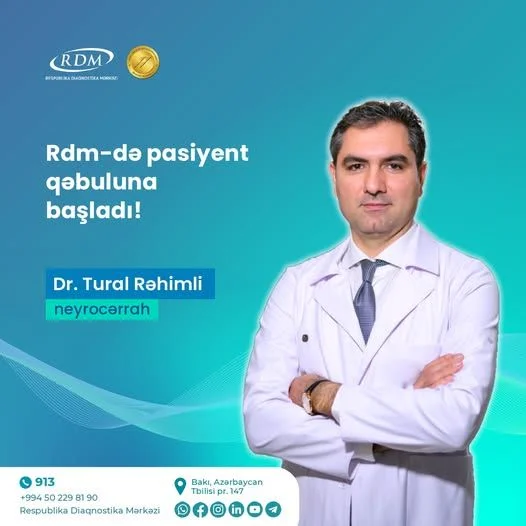 Tanınmış neyrocərrah RDMdə əməliyyatlara başladı