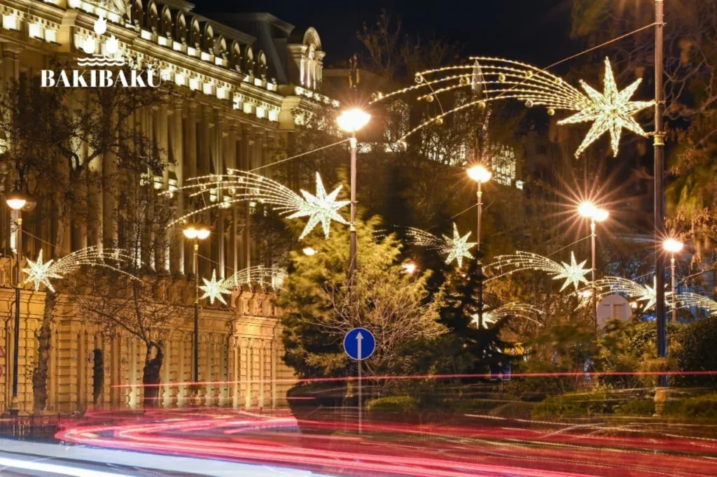 Bakıda bayram hazırlıqları yekunlaşdı FOTO