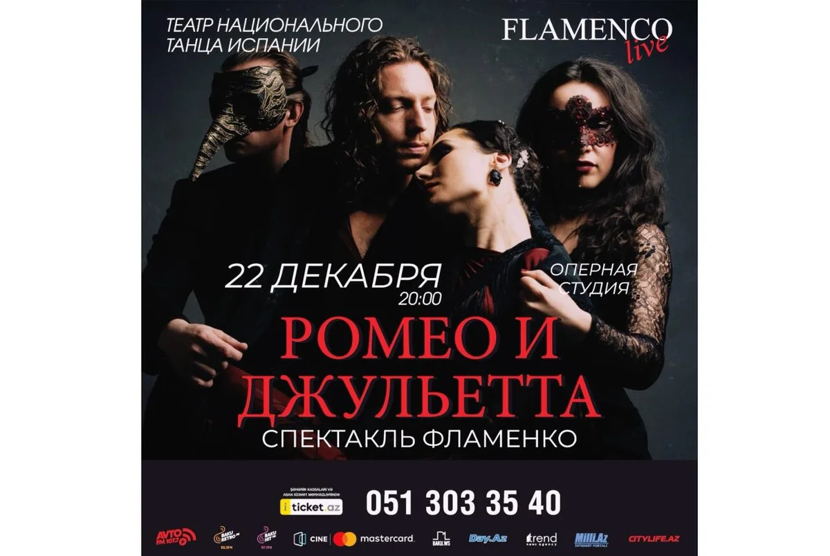 Bakıda “Flamenko Live” Milli İspan Rəqs Teatrı tərəfindən üç tamaşa təqdim olunacaq FOTO