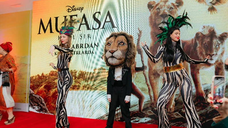 Park Cinemada əfsanəvi Mufasa: Kral Şir filminin qapalı nümayişi FOTOlar