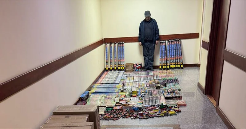 В Баку пресечена оптовая продажа мощной пиротехники ВИДЕО