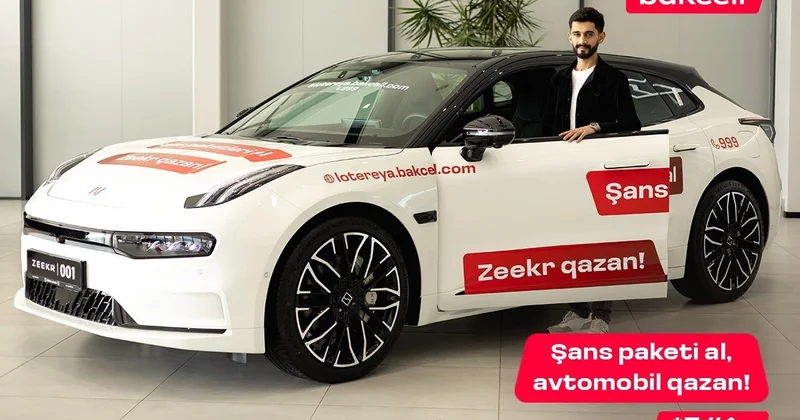 В лотерее Bakcell определился победитель 11 го розыгрыша люксового автомобиля! ФОТО