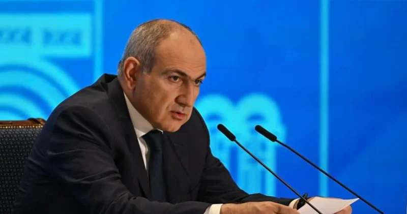 Paşinyan Azərbaycandan neft məhsulları daşıyan qatarın görüntülərini paylaşıb