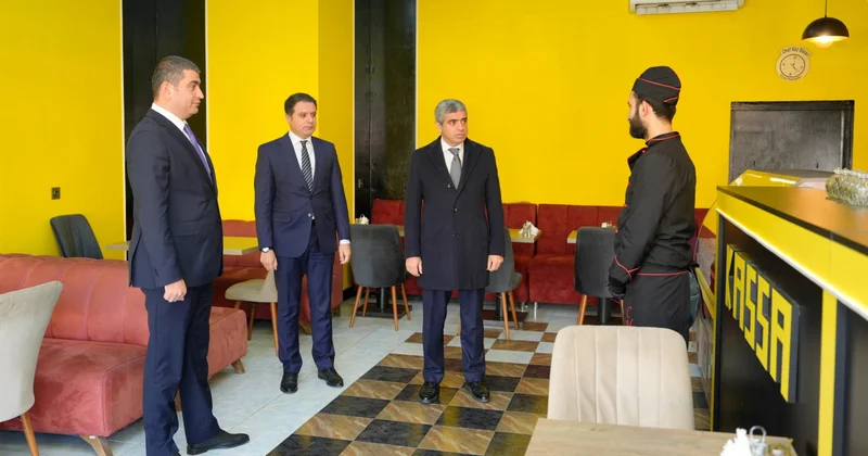 Анар Алиев осмотрел малые хозяйствующие субъекты в Кюрдамире ФОТО