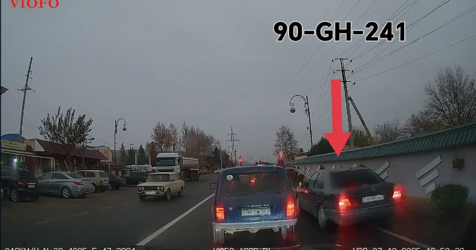 Füzulidə toy karvanında ölümünə sürən sürücü təhlükə saçdı VİDEO