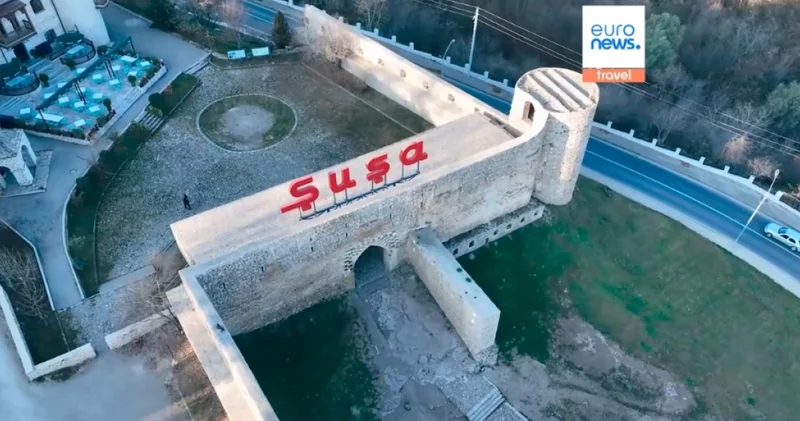 “Euronews” Şuşadan reportaj yaydı FOTOLAR